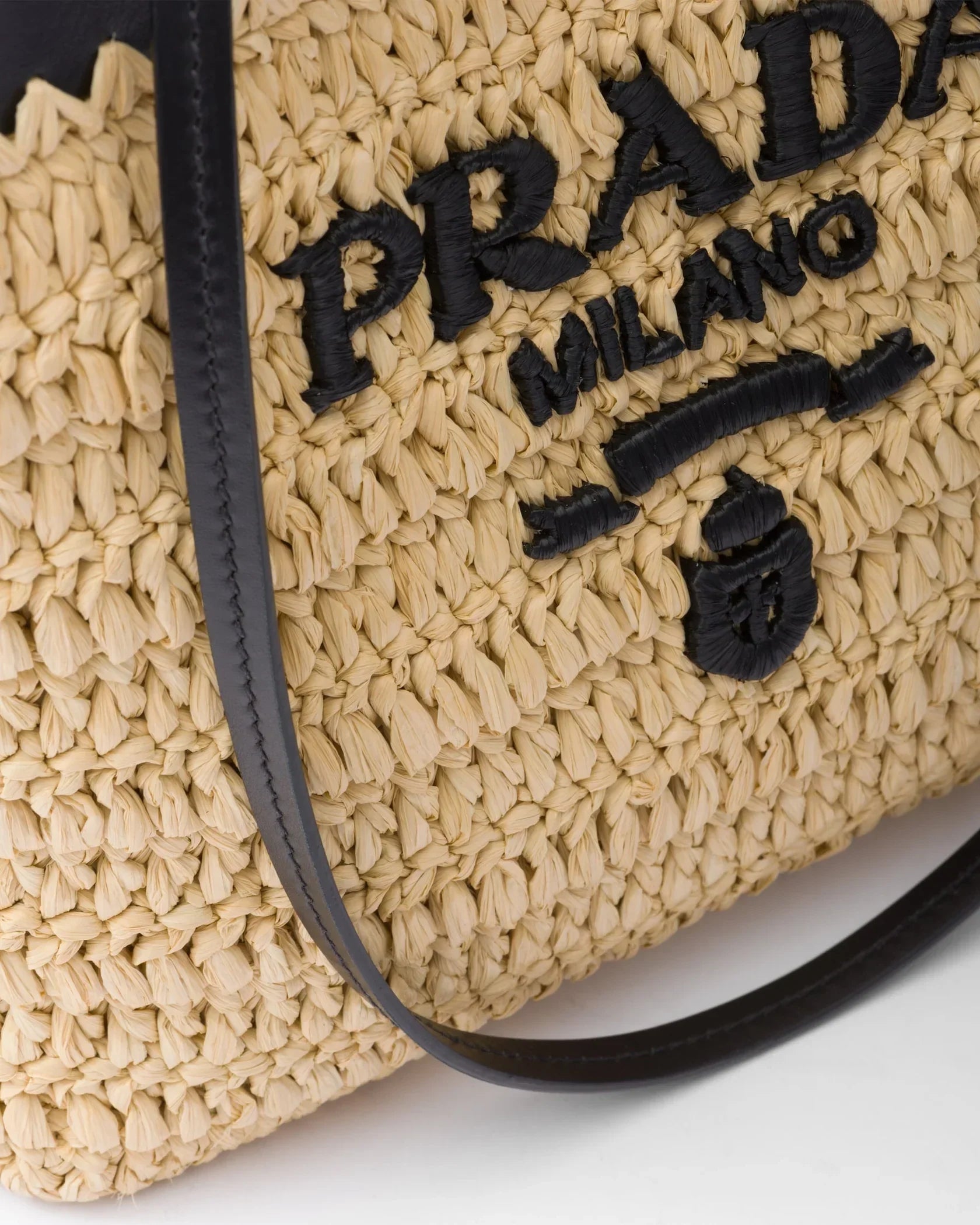 "PRD" Beach Woven Bag Midi