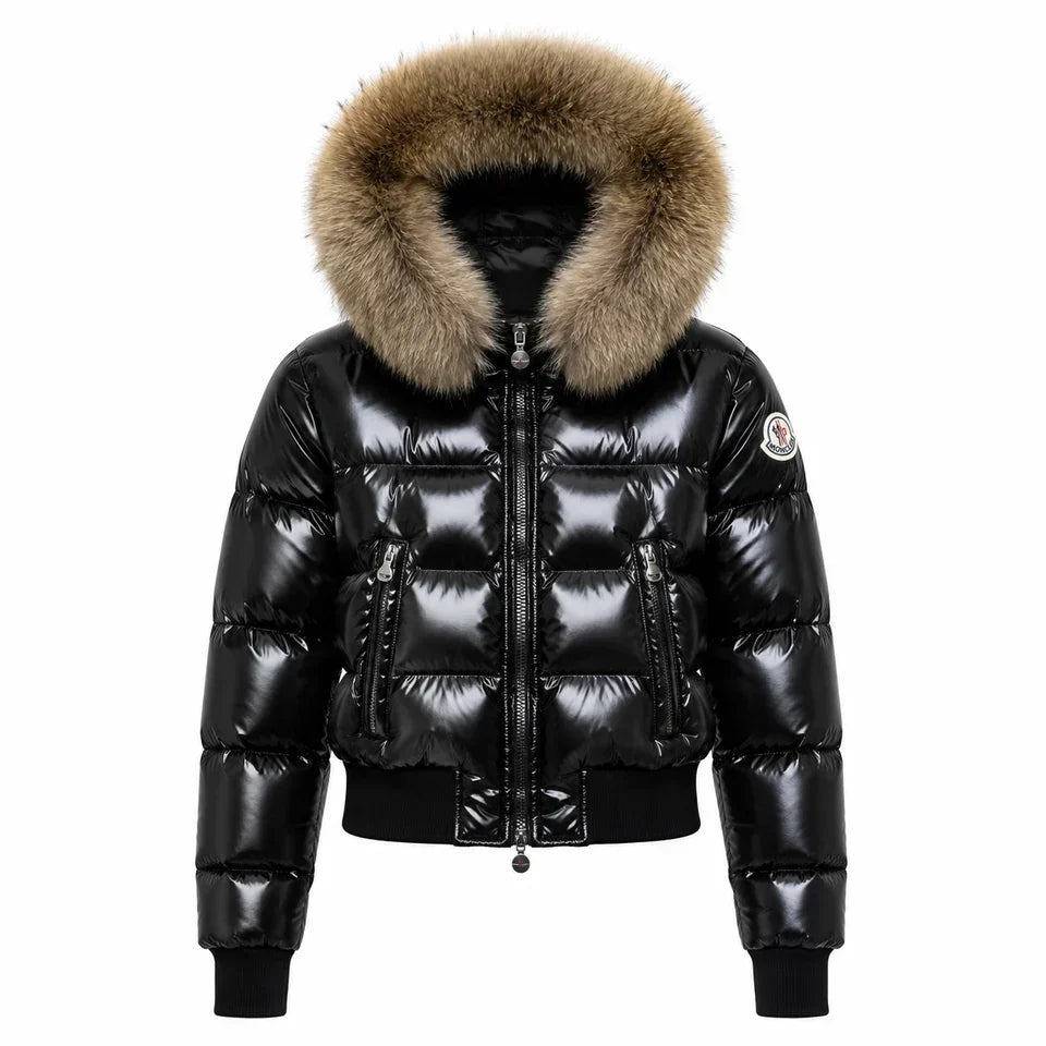 OVALIE BLACK PUFFER