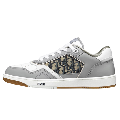 "B27" Monogram White Grey