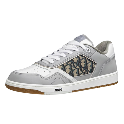 "B27" Monogram White Grey