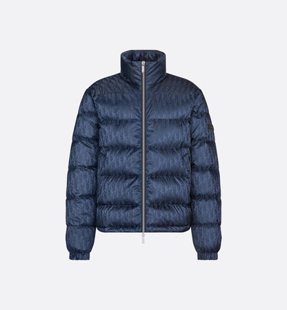Essentiaal D Oblique Puffer Blau