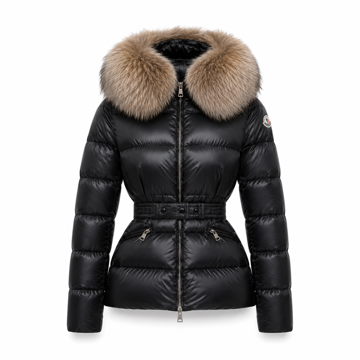 Daunenjacke mit Pelz Damen