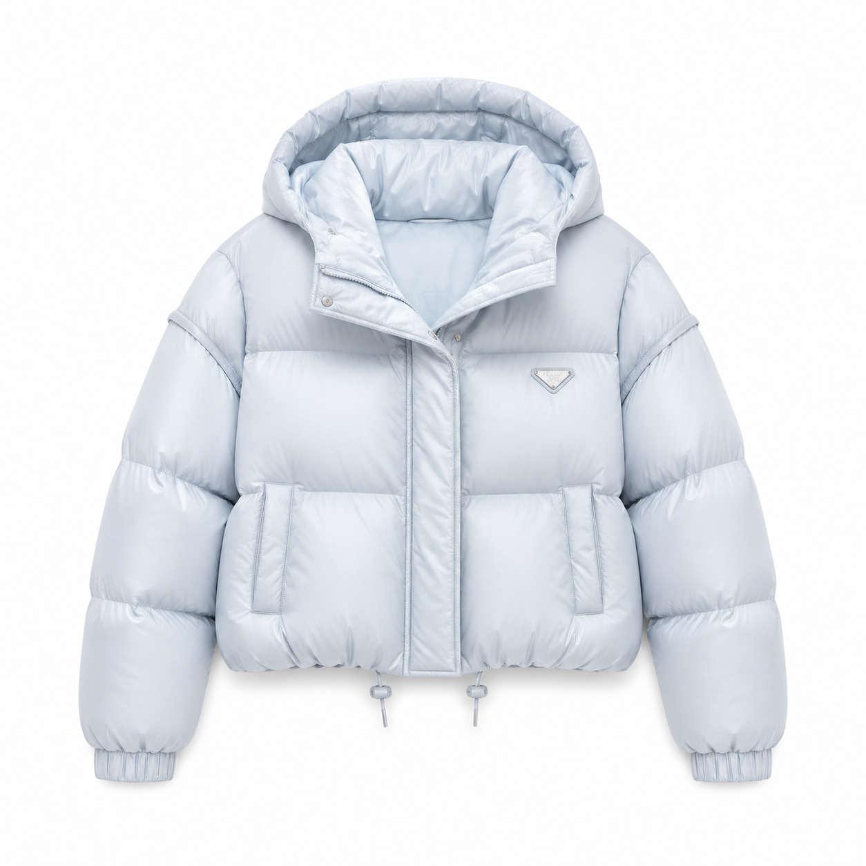 Triangle Hellblauer Jacke Damen