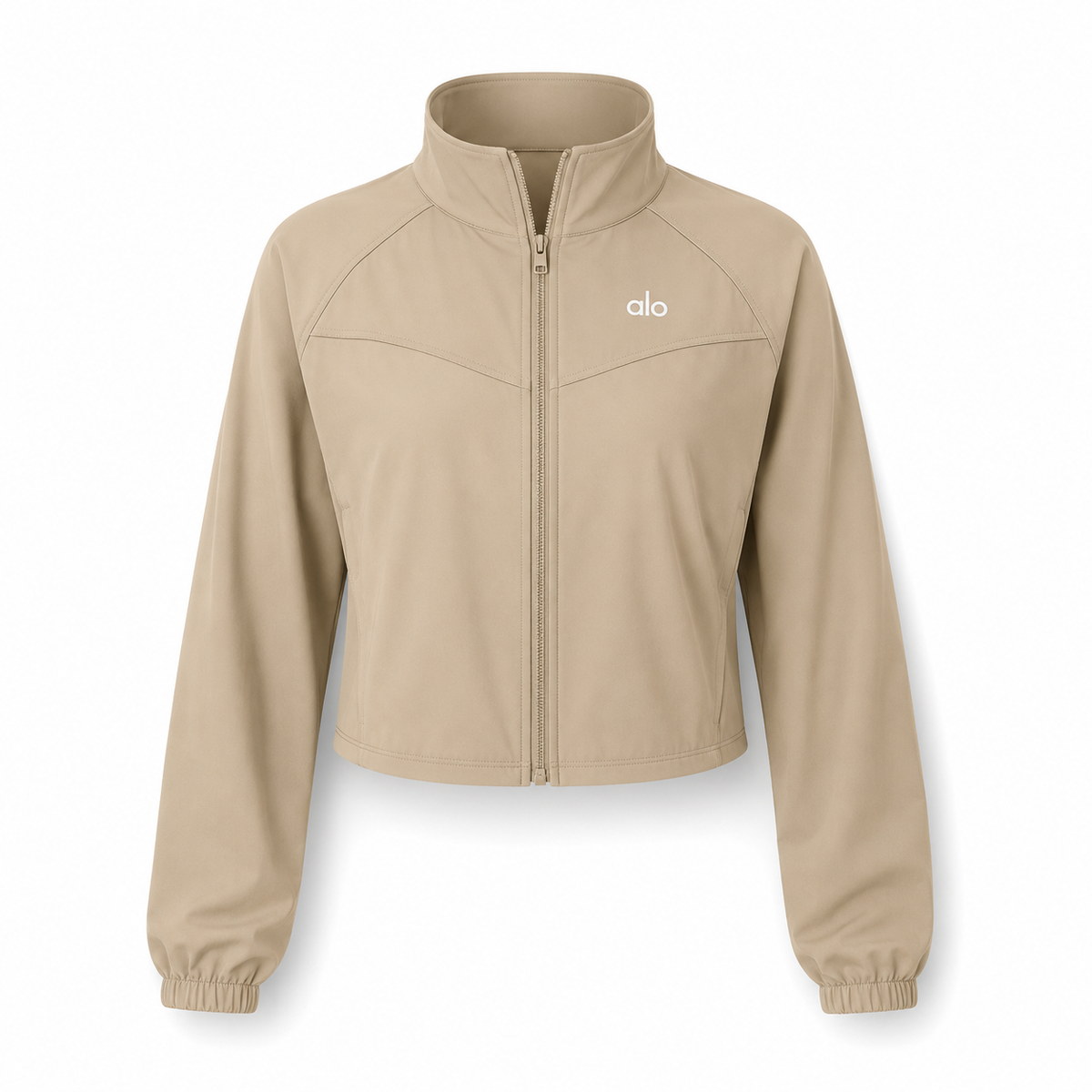 Wind Jacke Beige