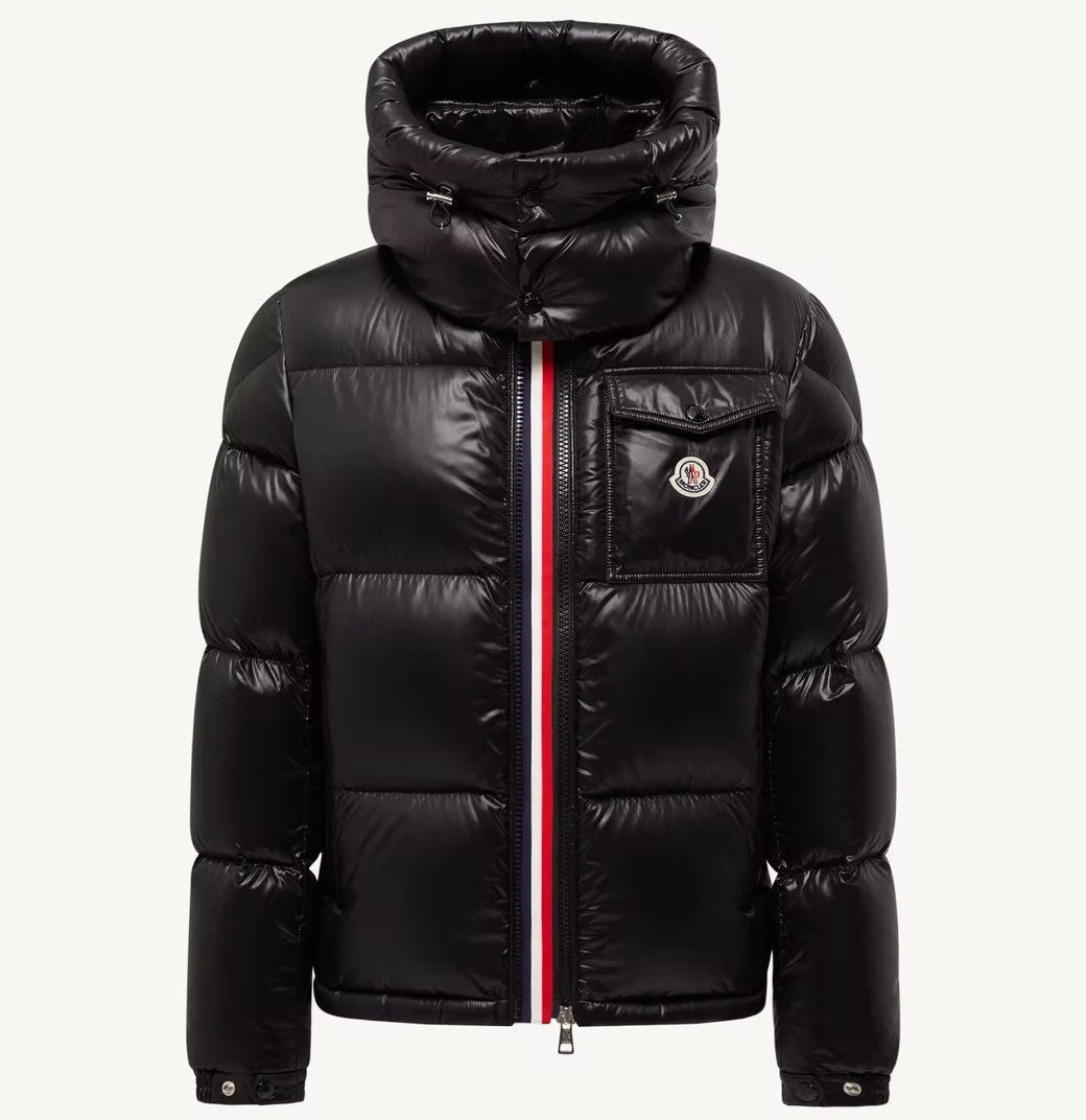 Unisex Gestreifte Puffer Jacke Warm