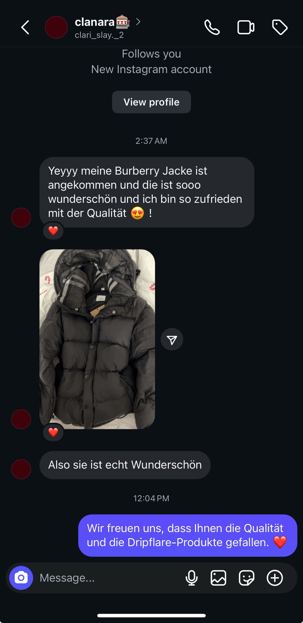 Kundenfeedback