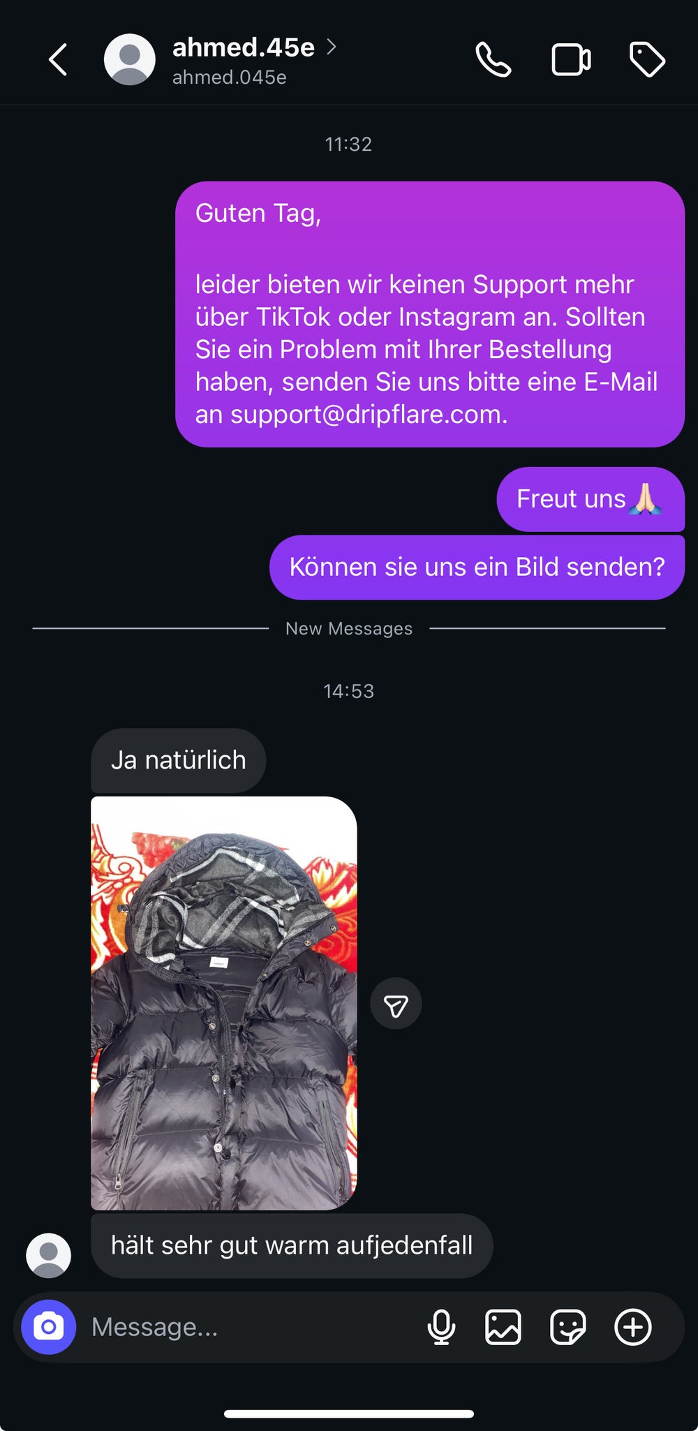 Kundenfeedback
